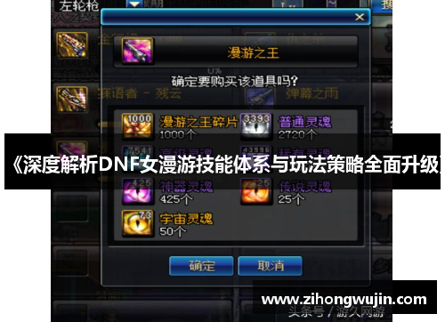 《深度解析DNF女漫游技能体系与玩法策略全面升级》