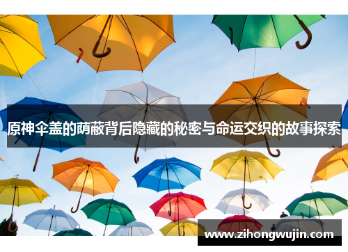 原神伞盖的荫蔽背后隐藏的秘密与命运交织的故事探索